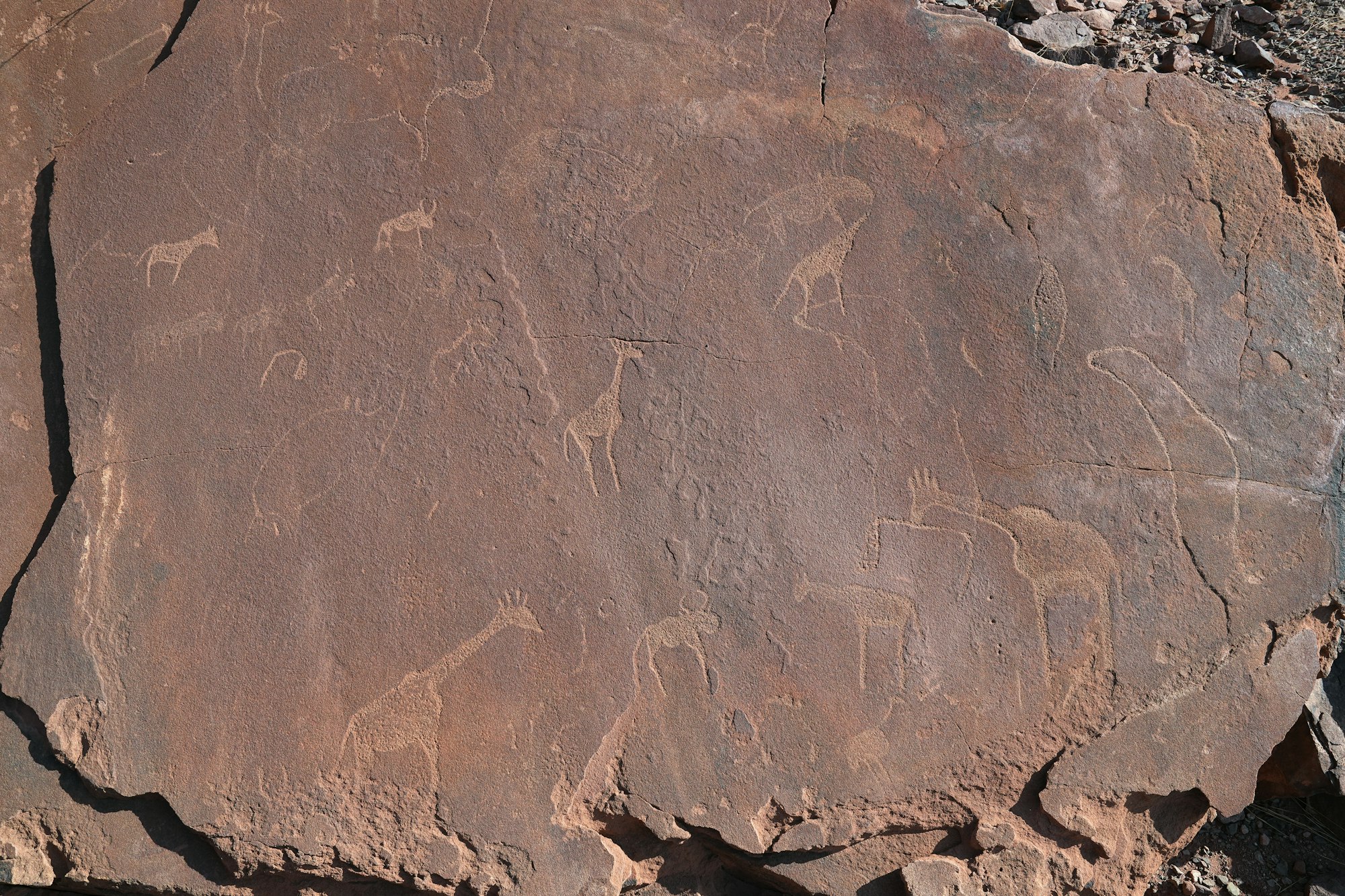 Twyfelfontein Rock Engravings, Twyfelfontein, Namibia