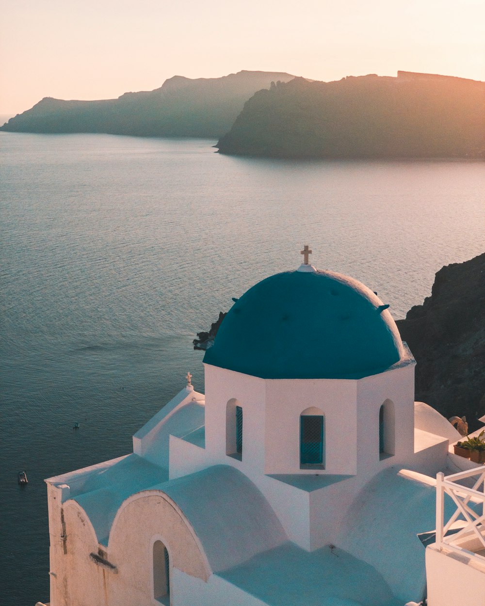 Santorini caldera