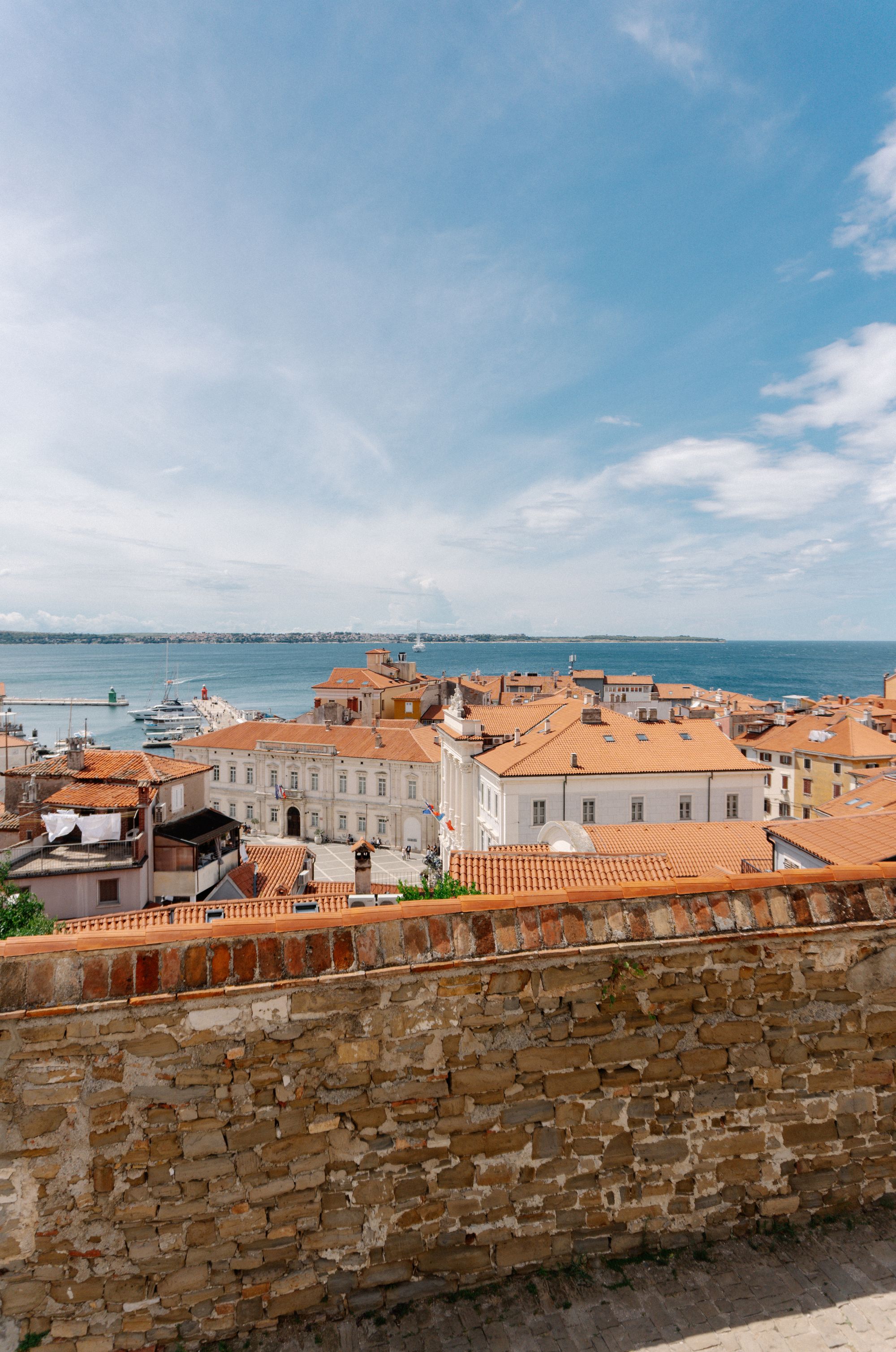 Piran Town Walls, Piran, Slovenia