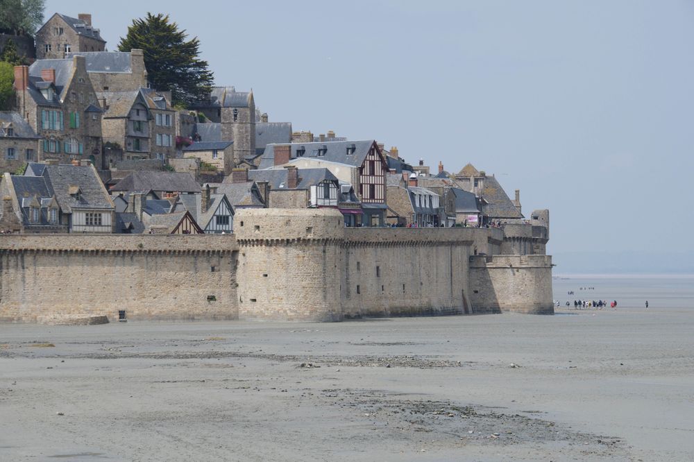 Ramparts of Mont-Saint-Michel