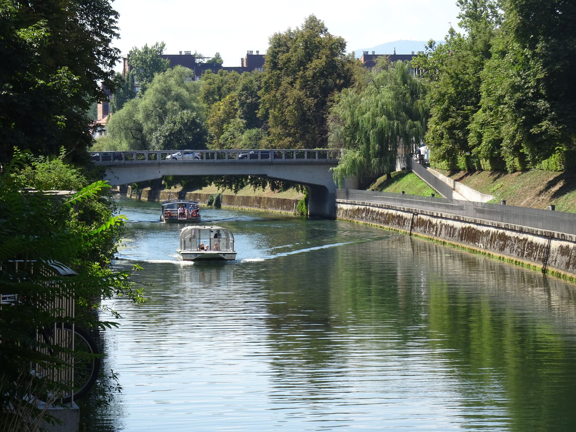 Ljubljanica River Cruise, Ljubljana, Slovenia