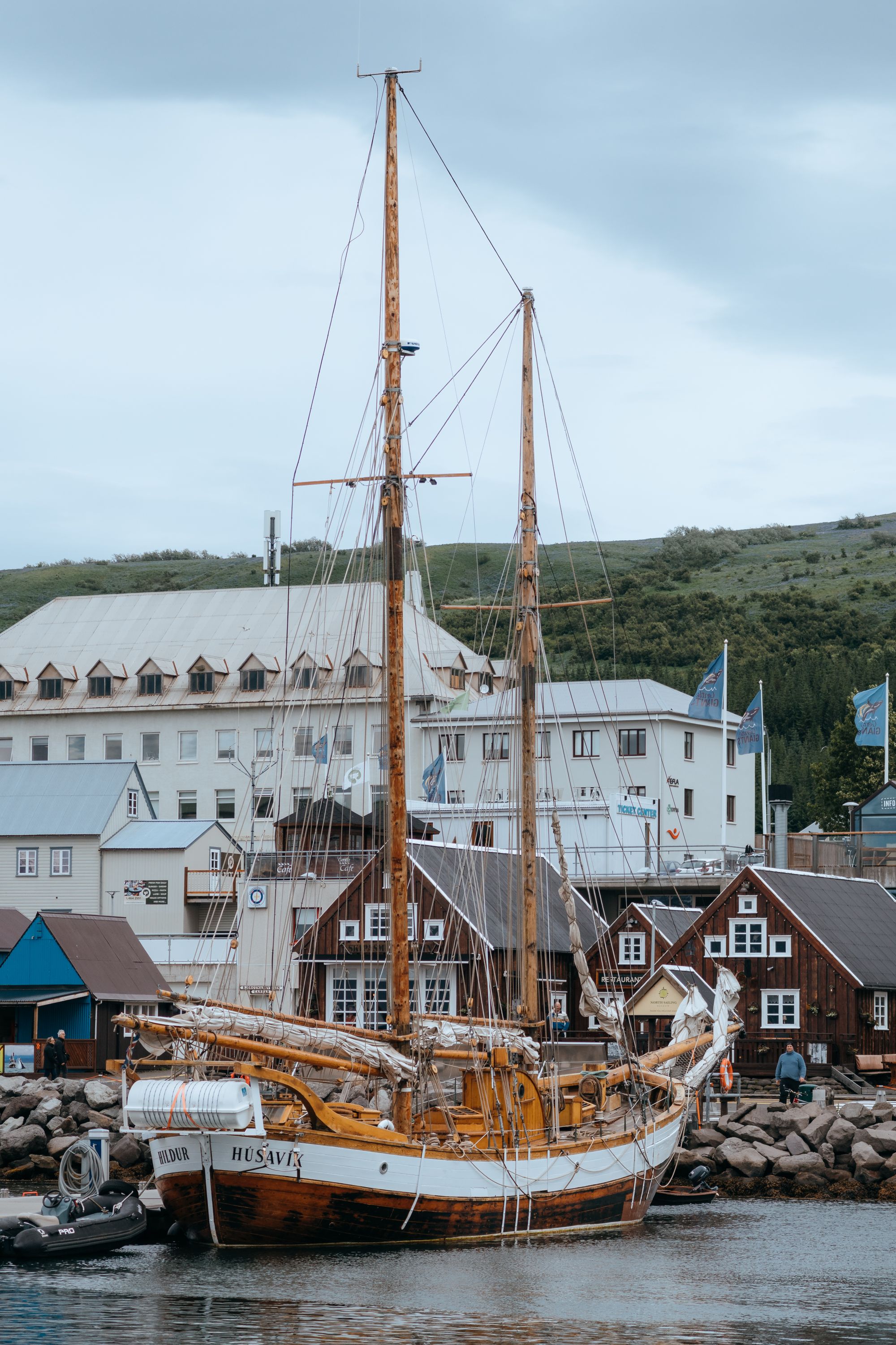 Húsavík Harbour, Húsavík, Iceland