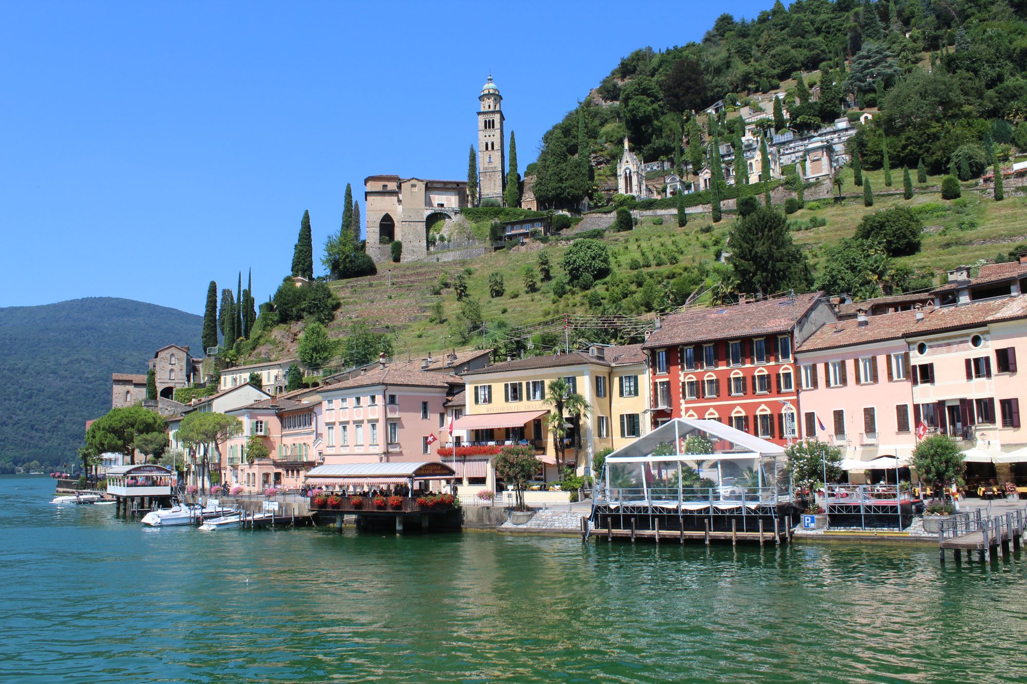 Morcote, Lugano, Switzerland