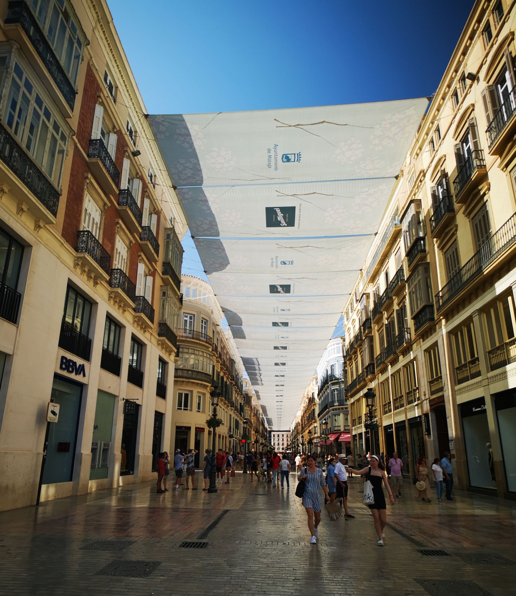Calle Larios, Málaga, Spain