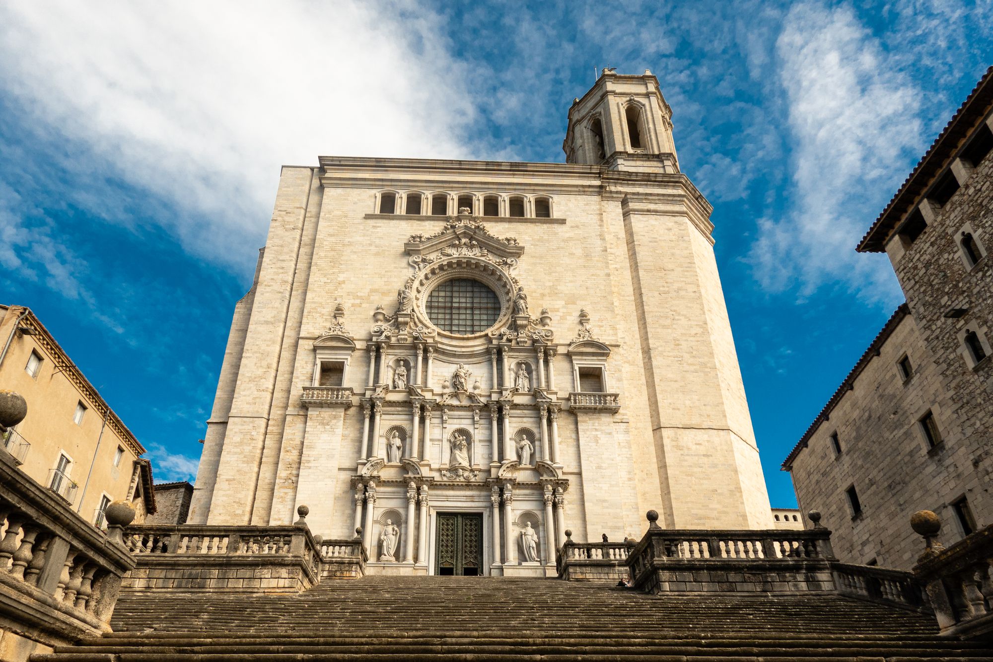 Girona Cathedral, Girona, Spain