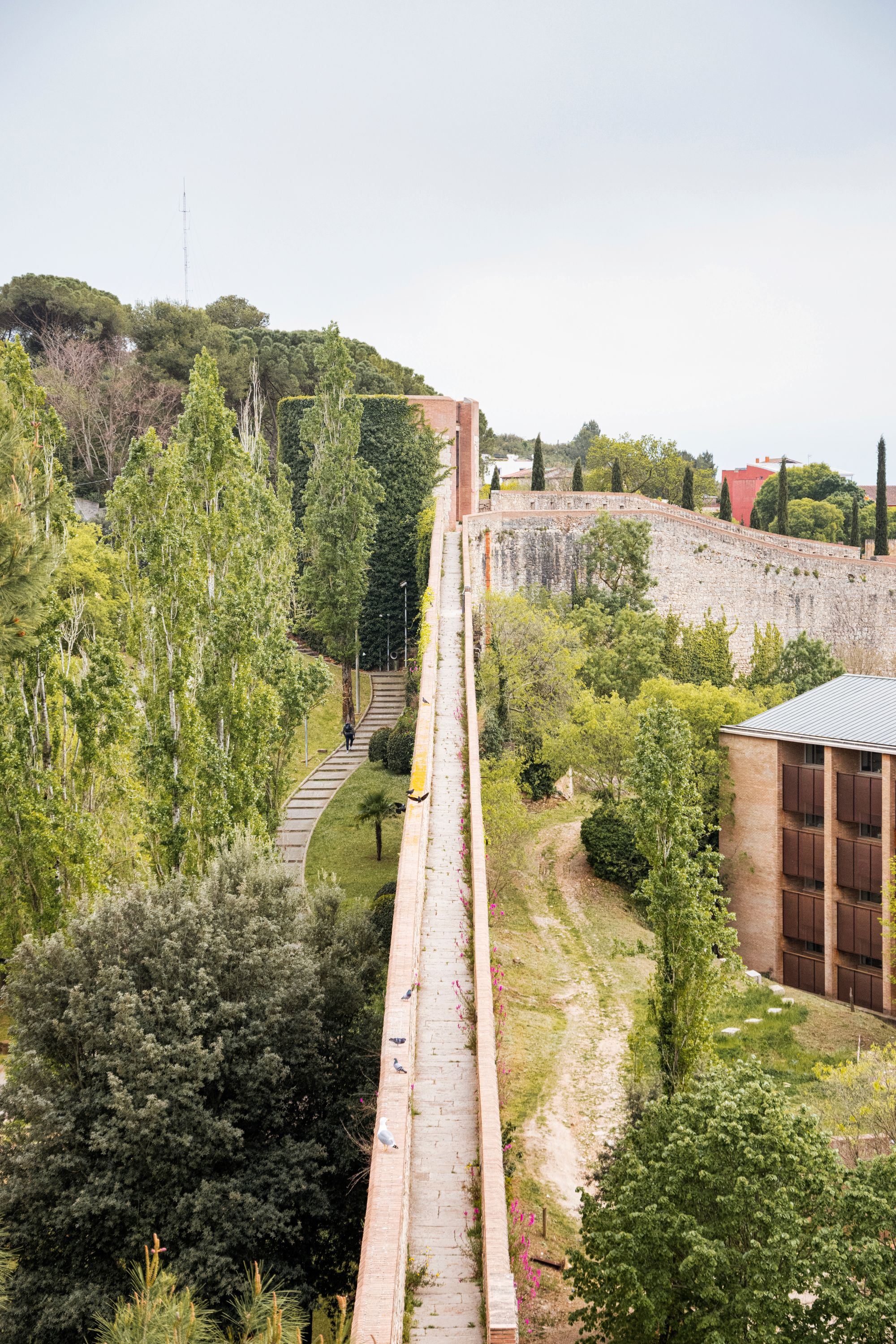Walls of Girona, Girona, Spain