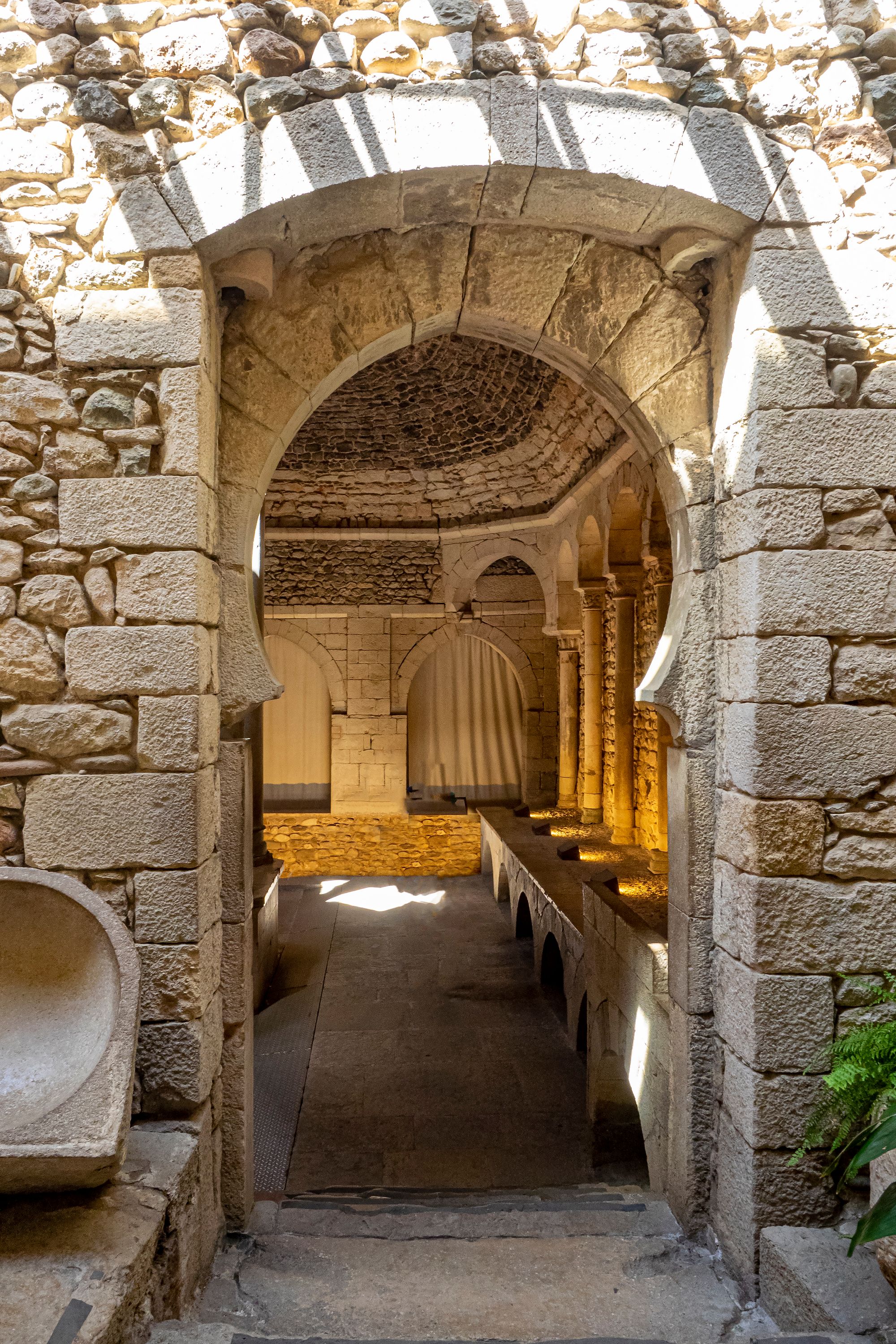 Arab Baths of Girona, Girona, Spain