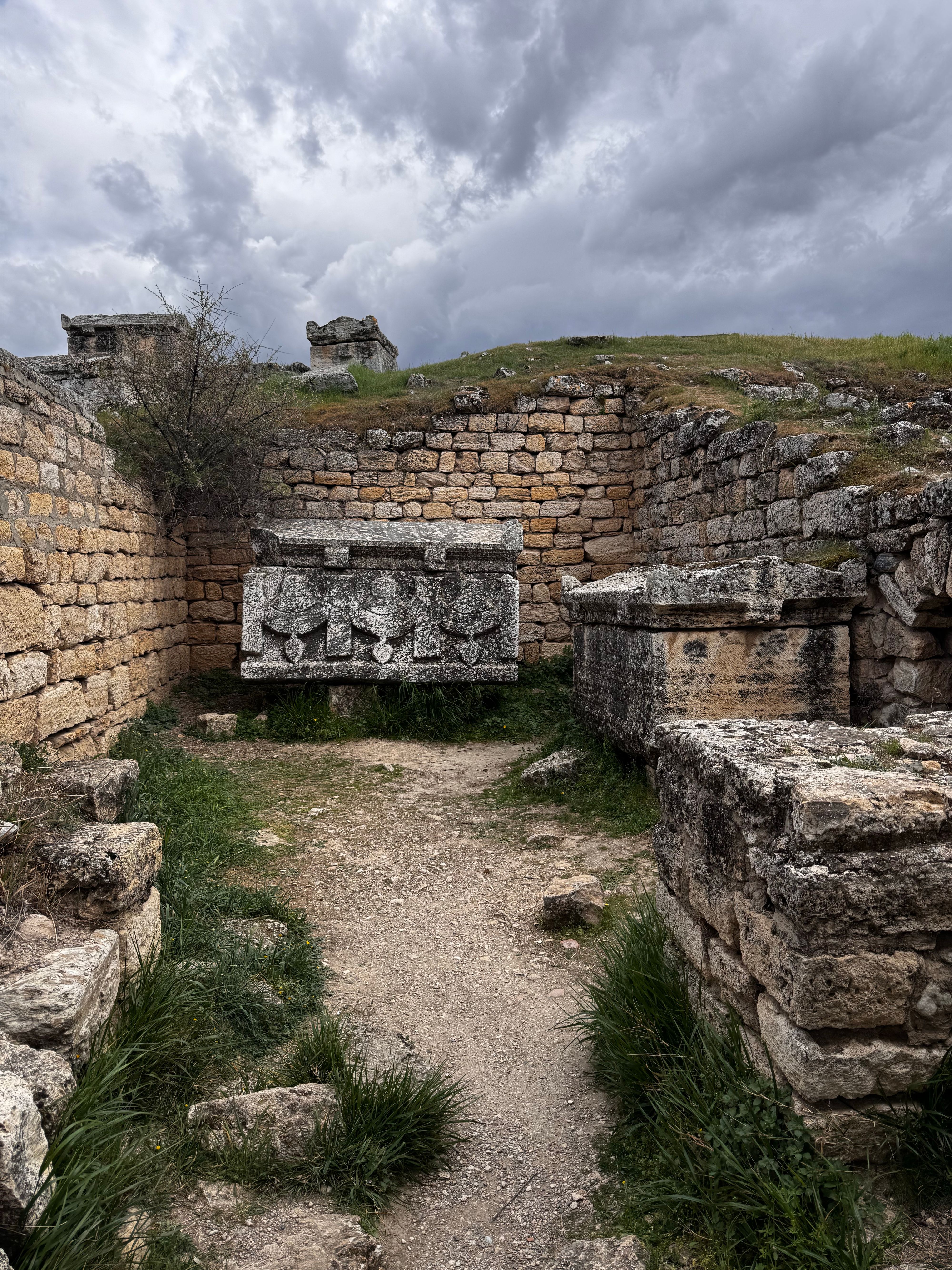 Northern Necropolis of Hierapolis, Pamukkale, Turkey