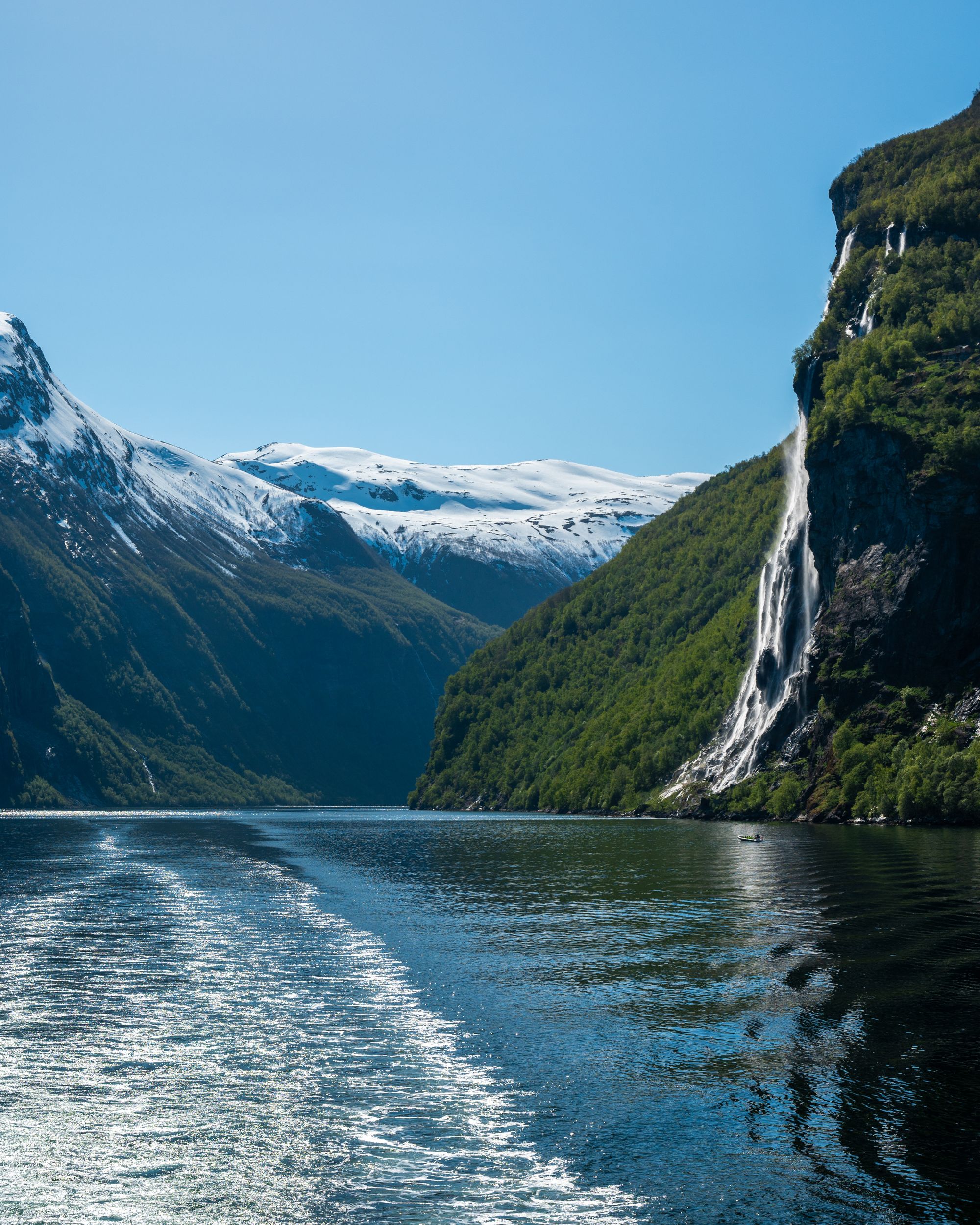 Seven Sisters Waterfall, Geiranger, Norway