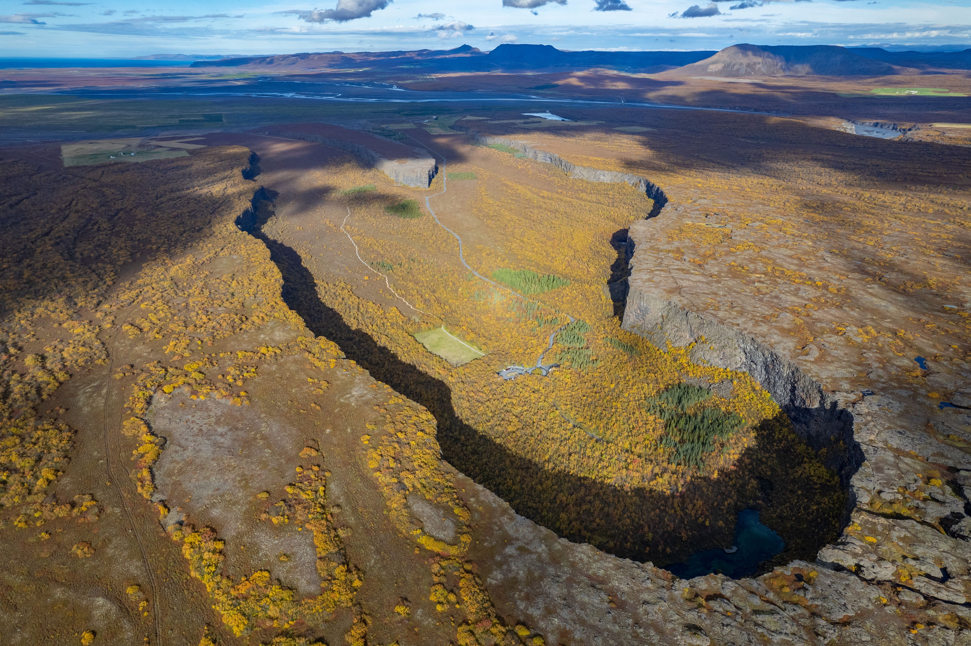 Ásbyrgi, Húsavík, Iceland