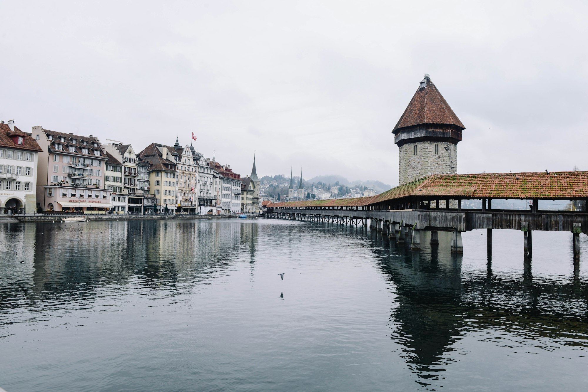 Chapel Bridge, Lucerne, Switzerland