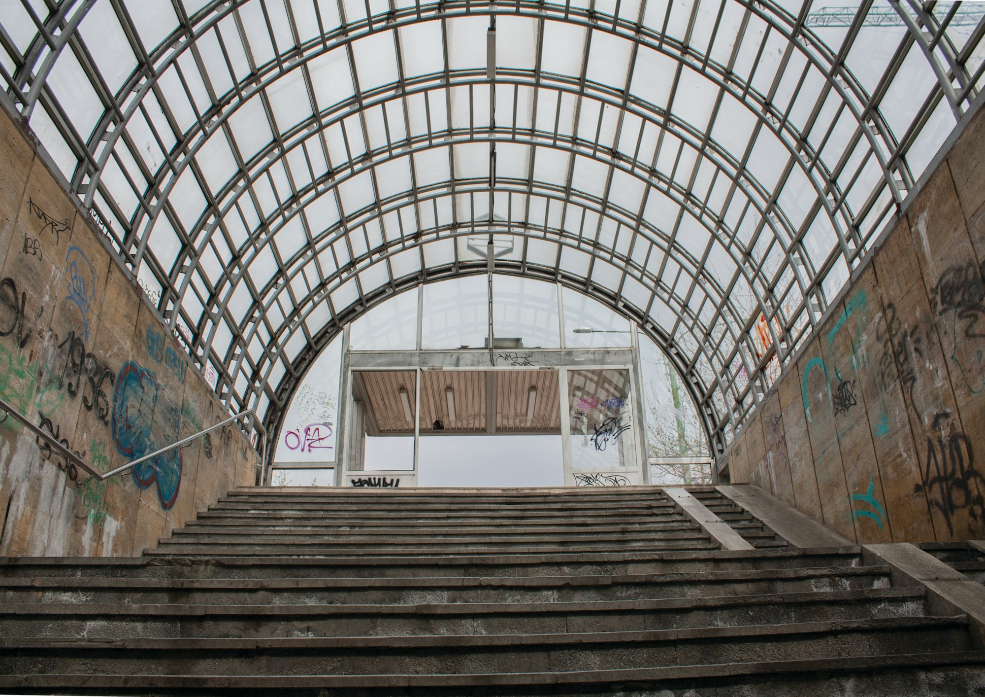 Covered Staircase