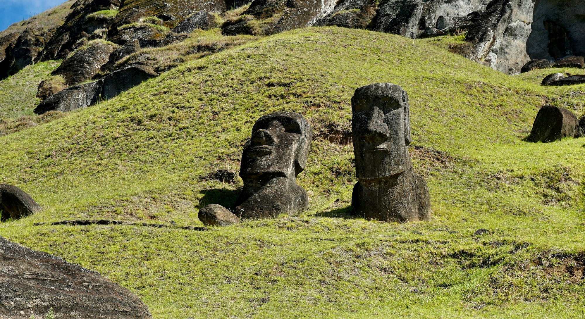 Rano Raraku, Rapa Nui, Chile